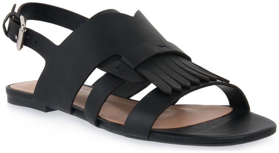 Sandále Miss Unique  UNIQUE   PRETO CALF