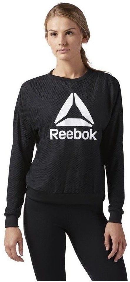 Mikiny Reebok Sport  Workout Ready Activchill Crew Neck
