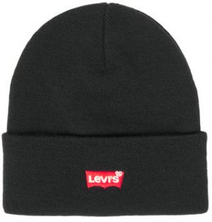 Čiapky Levis  RED BATWING EMBROIDERED SLOUCHY BEANIE