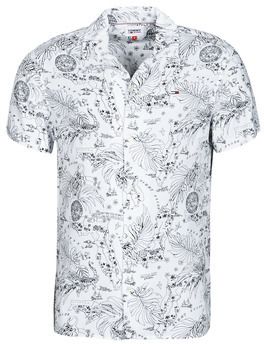 Košele s krátkym rukávom Tommy Jeans  TJM MIAMI PRINT CAMP SHIRT