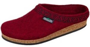 Papuče Stegmann  Firebrick Wollfilz