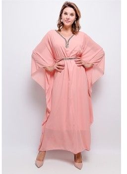 Dlhé šaty Fashion brands  504-BLUSH