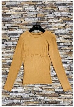 Blúzka Fashion brands  HD-2813-N-BROWN