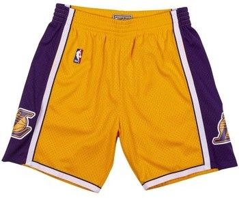 Nohavice 7/8 a 3/4 Mitchell And Ness  Nba Swingman Shorts Los Angeles Lakers