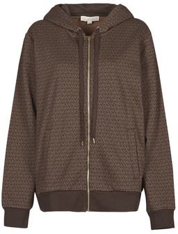 Mikiny MICHAEL Michael Kors  UNISEX MK DOT ZIP HOODIE