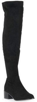 Vysoké čižmy Steve Madden  BLK SADIE