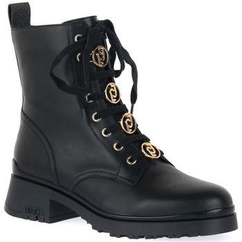 Polokozačky Liu Jo  39 NEW NANCY BLACK GREY