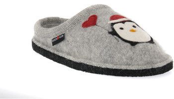 Papuče Haflinger  PINGUINO GRIGIO WALKSTOFF CALZ G