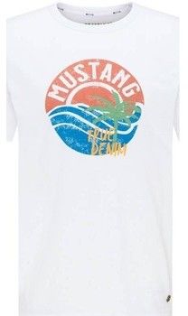 Tričká s krátkym rukávom Mustang  Logo Alex