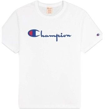 Tričká s krátkym rukávom Champion  Reverse Weave Script Logo Crewneck