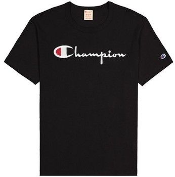 Tričká s krátkym rukávom Champion  Reverse Weave Script Logo Crewneck