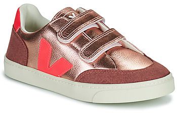 Detská obuv - Dievčenská obuv - Ružová - Nízke tenisky Veja  SMALL V-12 VELCRO Nízke tenisky Veja  SMALL V-12 VELCRO