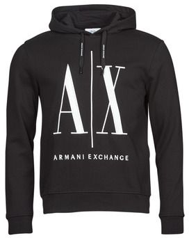 Pánske oblečenie - Pánske mikiny - Čierna - Mikiny Armani Exchange  8NZMPC Mikiny Armani Exchange  8NZMPC