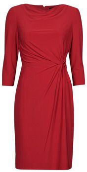 Krátke šaty Lauren Ralph Lauren  TRAVA-3/4 SLEEVE-DAY DRESS