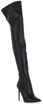 Vysoké čižmy Steve Madden  VAVA BLACK