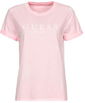 Tričká s krátkym rukávom Guess  ES SS GUESS 1981 ROLL CUFF TEE