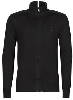 Vesty bez rukávov/Cardigany Tommy Hilfiger  PIMA COTTON CASHMERE ZIP THROUGH