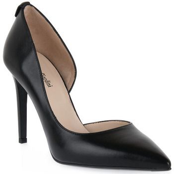 Lodičky NeroGiardini  NERO GIARDINI 100 NAPPA PANDORA NERO