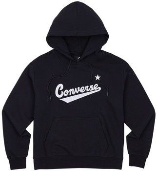 Mikiny Converse  Scripted Logo Fleece Hoodie