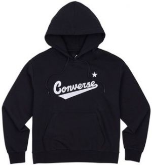 Mikiny Converse  Scripted Logo Fleece Hoodie