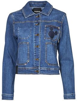 Džínsové bundy Desigual  CHAQ_ MY MICKEY
