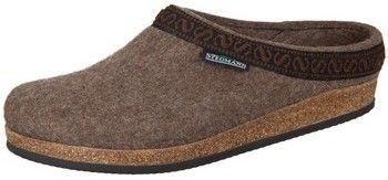 Papuče Stegmann  Brown Wollfilz