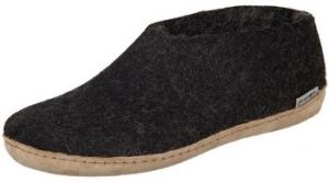 Polokozačky Glerups  DK Shoe Charcoal Lammwollfilz