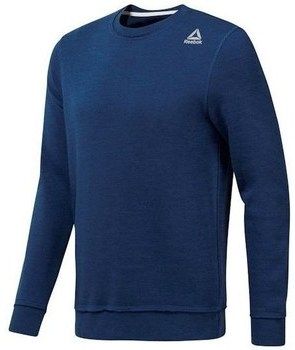 Mikiny Reebok Sport  Elements Marble Melange Crew Sweatshirt