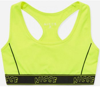 Tielka a tričká bez rukávov Nicce London  Carbon racerback bra