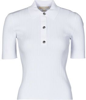 Polokošele s krátkym rukávom MICHAEL Michael Kors  BUTTON POLO SWEATER