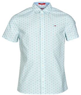 Košele s krátkym rukávom Tommy Jeans  TJM SHORTSLEEVE DOBBY SHIRT