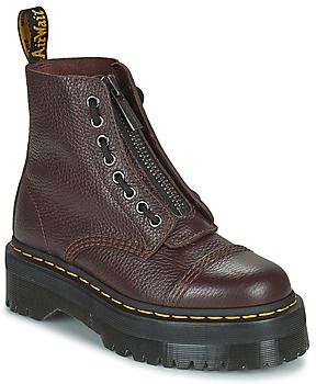 Polokozačky Dr. Martens  Sinclair Burgundy Milled Nappa