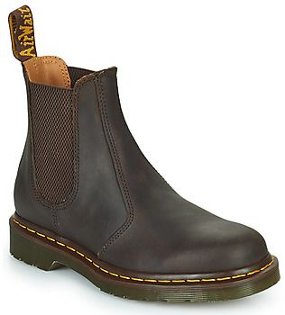 Polokozačky Dr. Martens  2976 YS DARK BROWN CRAZY HORSE