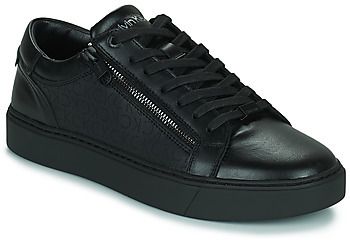 Nízke tenisky Calvin Klein Jeans  LOW TOP LACE UP W/ZIP MONO