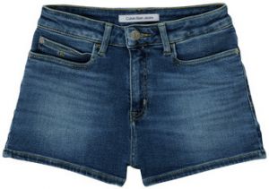 Šortky/Bermudy Calvin Klein Jeans  RELAXED HR SHORT MID BLUE