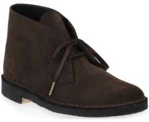 Polokozačky Clarks  DESERT BOOT BROWN
