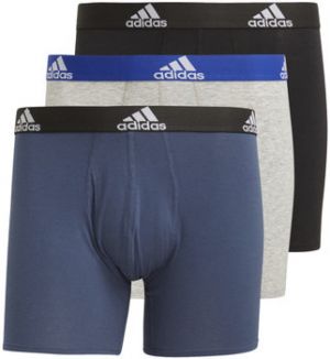 Boxerky adidas  adidas Logo Boxer Briefs 3 Pairs