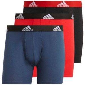 Boxerky adidas  adidas Logo Boxer Briefs 3 Pairs