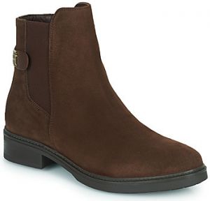 Polokozačky Tommy Hilfiger  Coin Suede Flat Boot