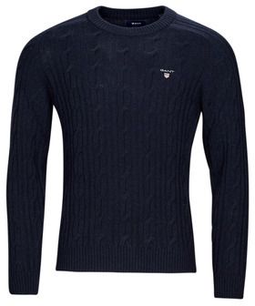 Svetre Gant  LAMBSWOOL CABLE C-NECK