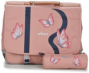 Školské tašky a aktovky Ooban's  CARTABLE 41 CM FUNNY BUTTERFLY