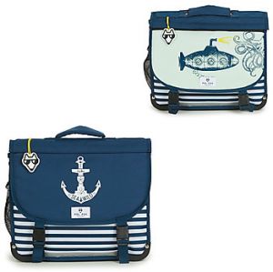 Školské tašky a aktovky Pol Fox  SUBMARINE 38 CM REVERSIBLE
