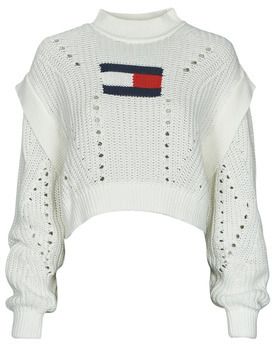 Svetre Tommy Jeans  TJW OVRSZD FLAG STITCH SWEATER