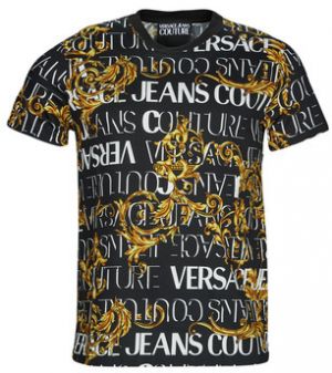 Tričká s krátkym rukávom Versace Jeans Couture  73GAH6S0-G89