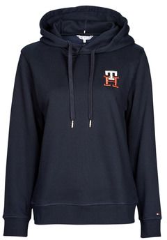 Mikiny Tommy Hilfiger  REG MONOGRAM EMB HOODIE LS