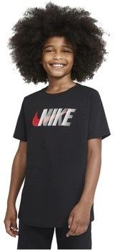 Tričká s krátkym rukávom Nike  CAMISETA NEGRA NIO  SPORTSWEAR DC7796