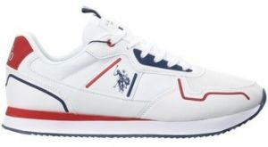 Nízke tenisky U.S Polo Assn.  NOBIL004WHI