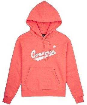 Mikiny Converse  Scripted Logo Fleece Hoodie