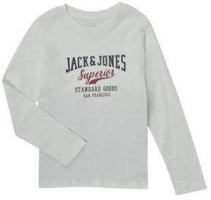 Tričká s dlhým rukávom Jack & Jones  JJELOGO TEE LS O-NECK