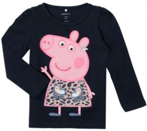 Tričká s dlhým rukávom Name it  NMFJIMINA PEPPAPIG